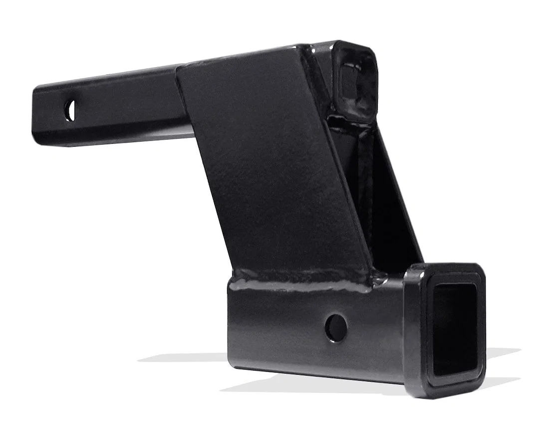 076 – ROADMASTER Trailer Hitch Receiver Tube Adapter, Fits 2 Inch Receiver 6 Inch Drop/ Raise 6000 Pound Capacity Ste...